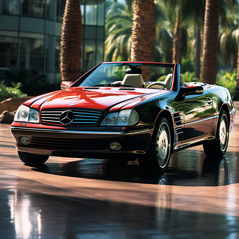 Migliora la tua Mercedes SL R129 (1989-2001) con i tappetini Premium di Autowin