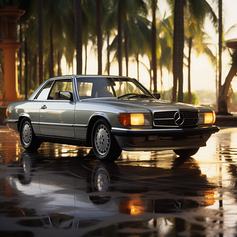 L'eleganza senza tempo incontra una qualità senza rivali: tappetini Autowin per Mercedes-Benz Classe S C126 Coupé (1981-1991)