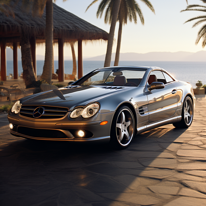 Migliora la tua Mercedes SL R230 (2001-2012) con i tappetini Premium di Autowin