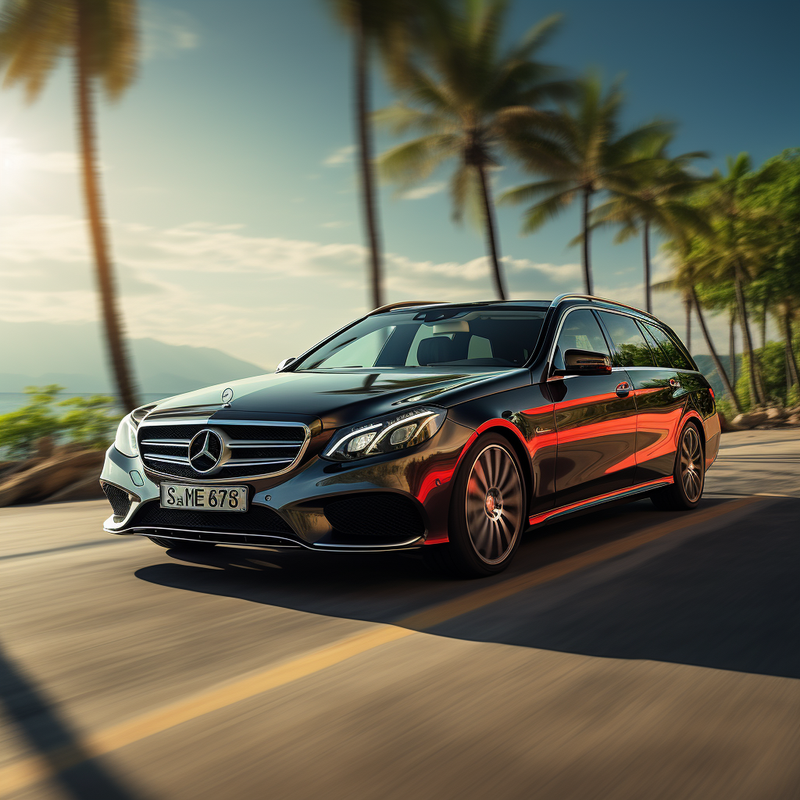 Eleve su Mercedes-Benz Clase E S212 Estate Facelift (2013-2016) con los tapetes premium de Autowin