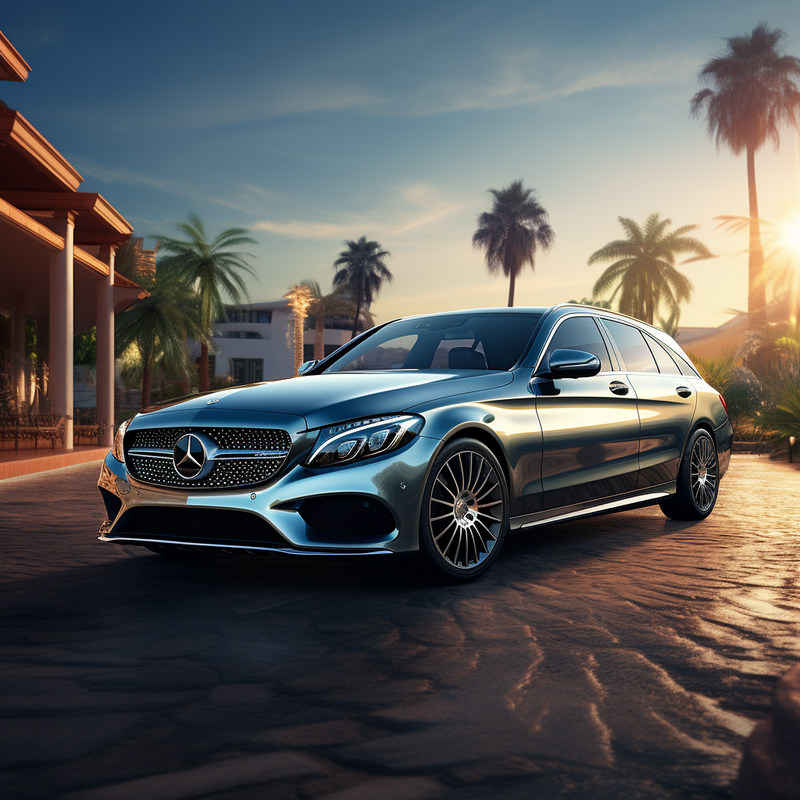 Eleve su Mercedes-Benz Clase C S205 Wagon Hybrid (2014-2018) con los tapetes premium de Autowin