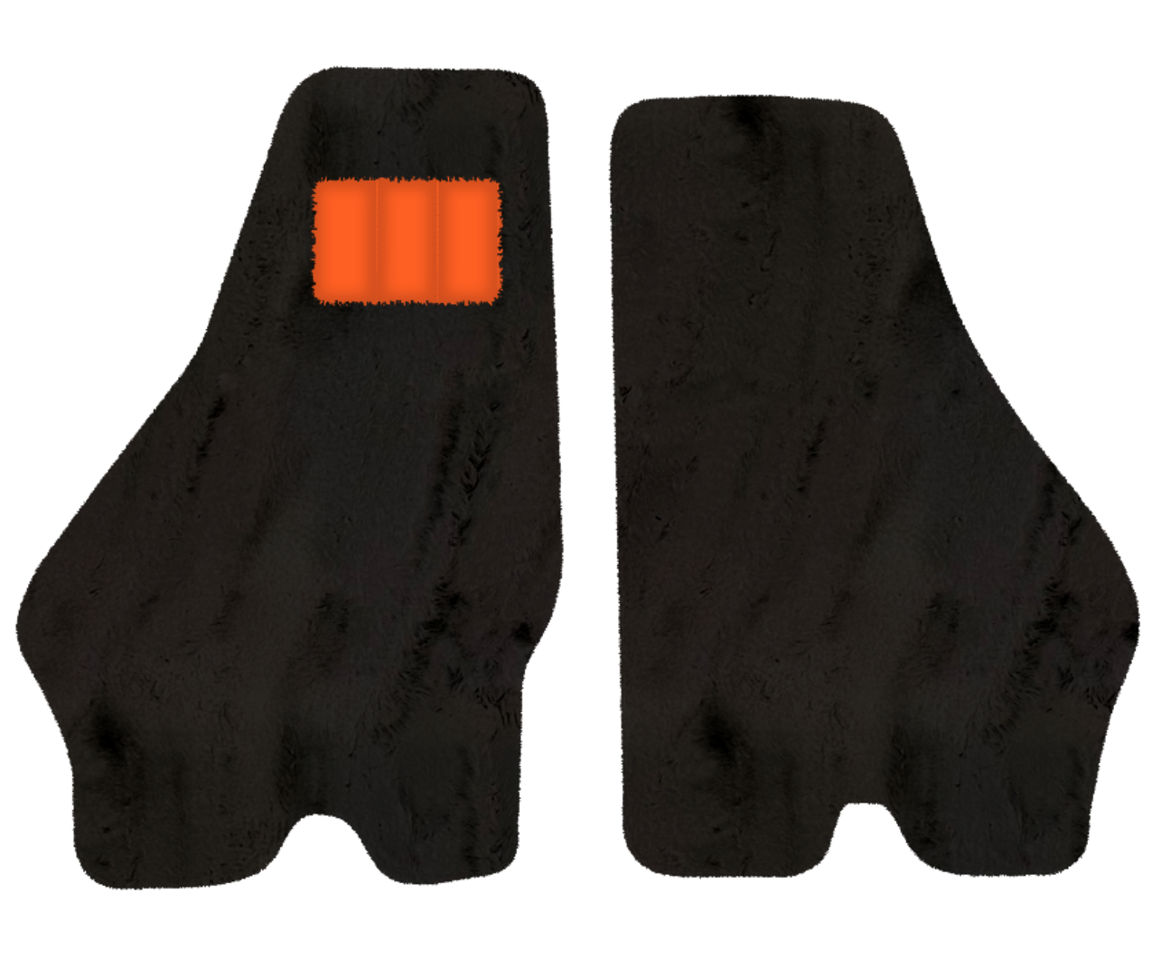 Luxury Sheepskin Floor Mats for Lamborghini Urus (2018-2026)