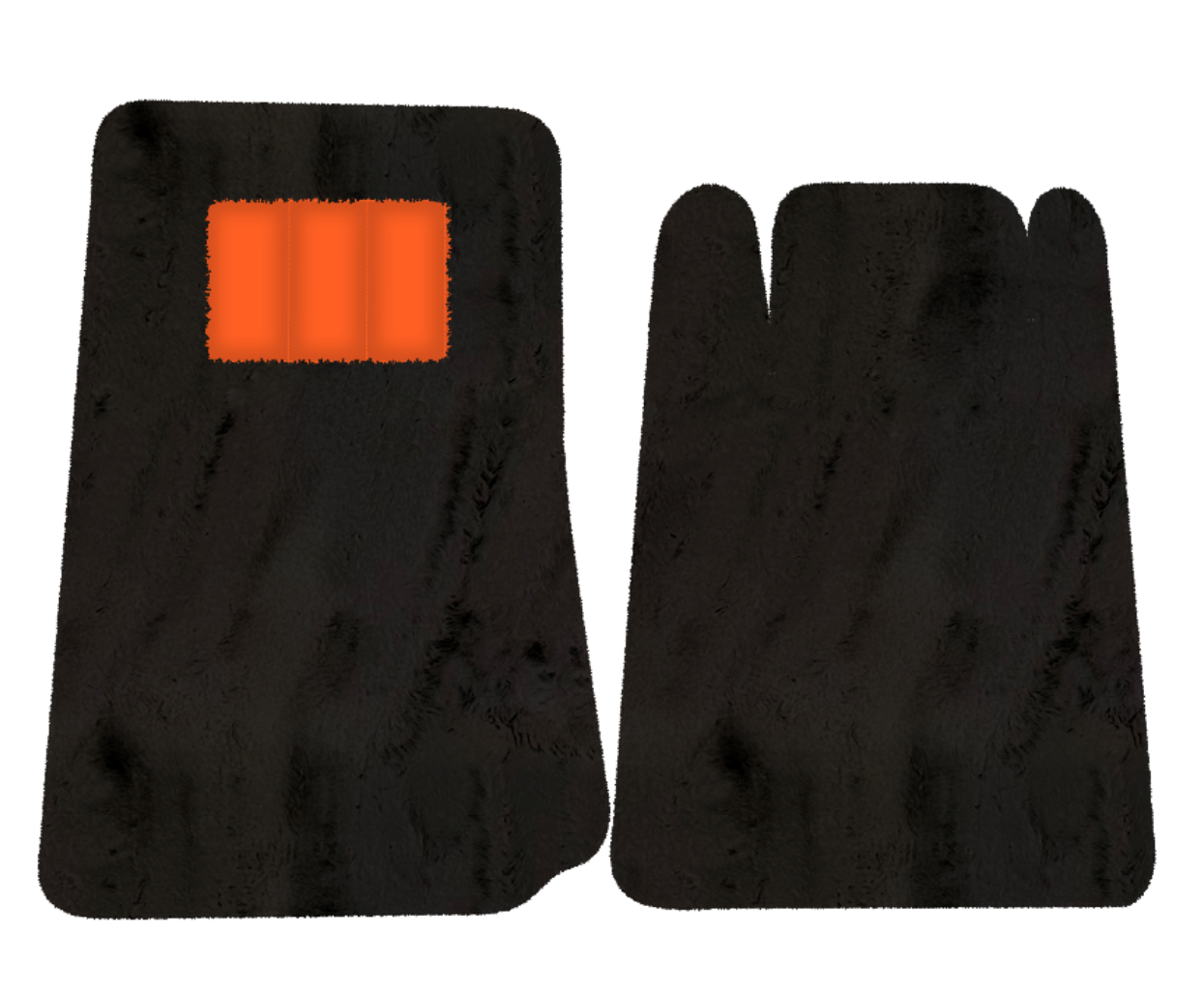 Lamborghini Jalpa Sheepskin Floor Mats (1981-1988) - Premium Luxury