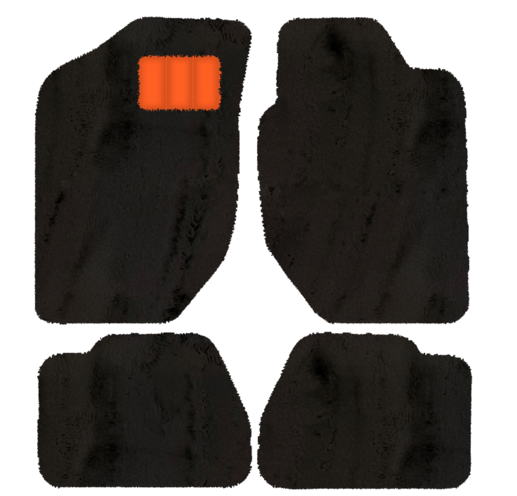 Luxury Sheepskin Floor Mats for Land Rover Discovery Sport (2015-2019)