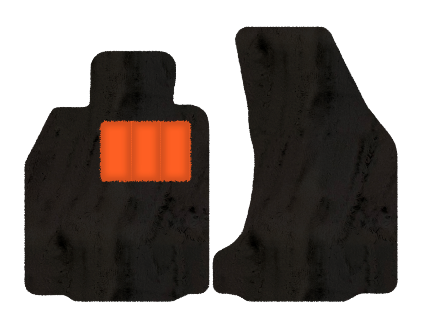 Premium Sheepskin Floor Mats for Porsche 718 Boxster (2016-2023)