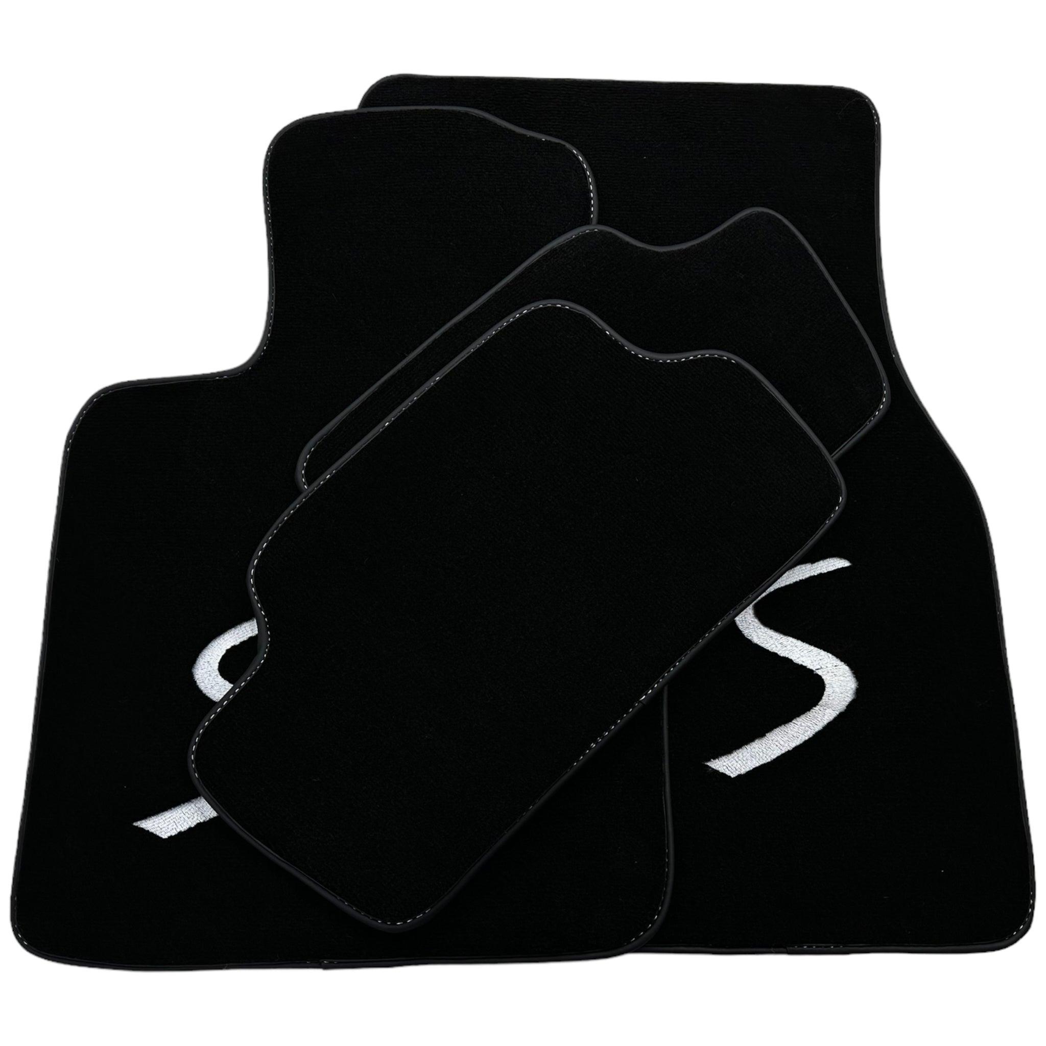 Black Floor Mats for Mini Cooper / One R53 (2001-2007) Cooper S - AutoWin