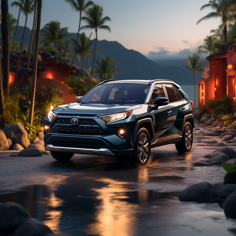 Tappetini Premium Autowin per Toyota RAV4 benzina (2019-2023)