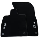 Black Floor Mats for Audi Q5 8R Hybrid (2008-2017) - AutoWin