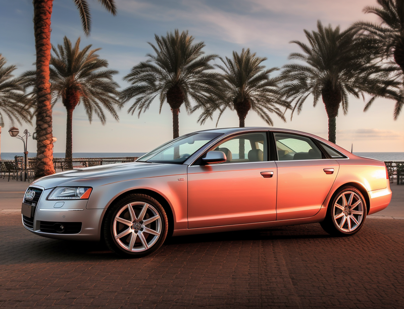 Tappetini realizzati con precisione per Audi A6 C6 berlina lunga (2004-2008)