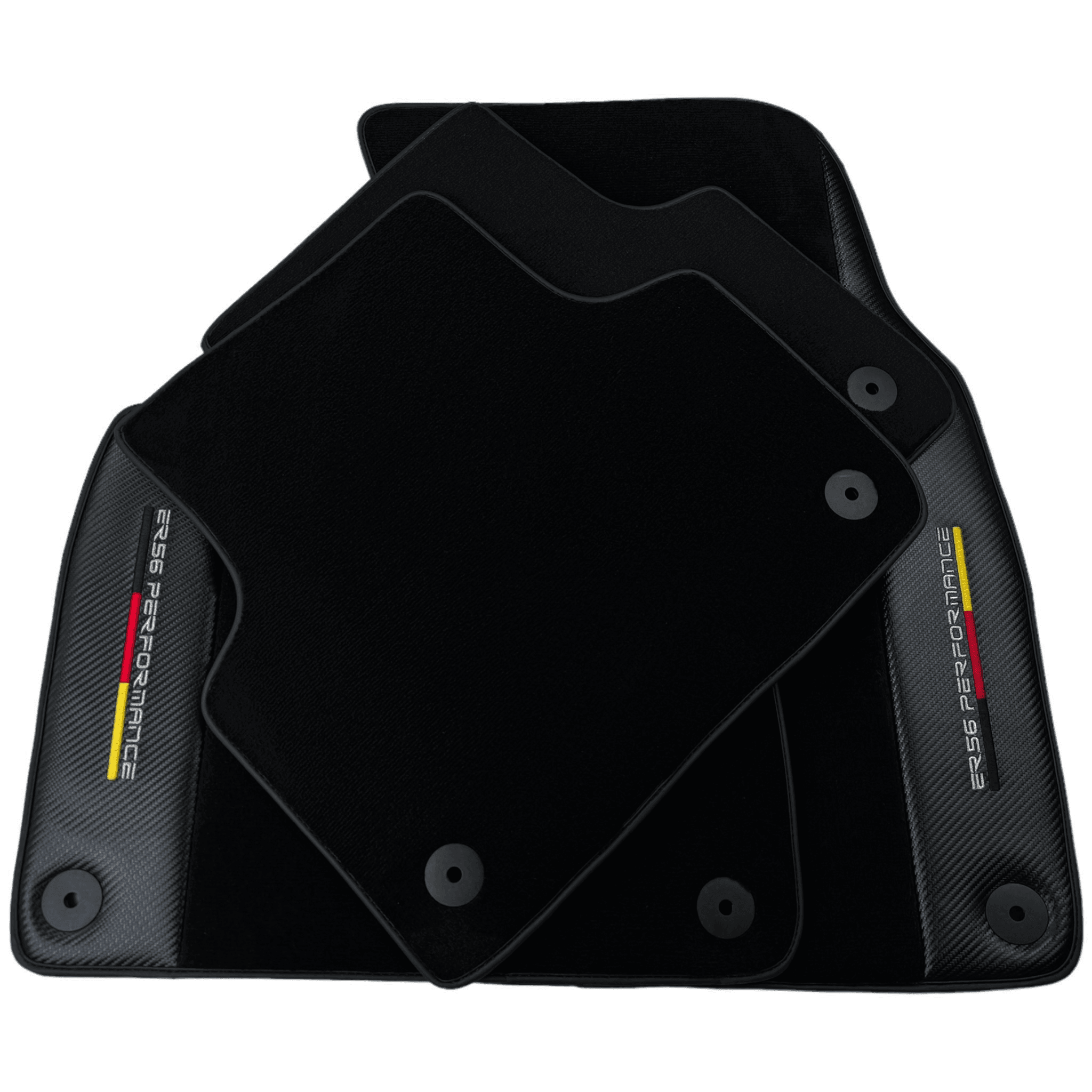Black Floor Mats for Audi A4 - B7 Avant (2005-2008) | ER56 Performance - AutoWin