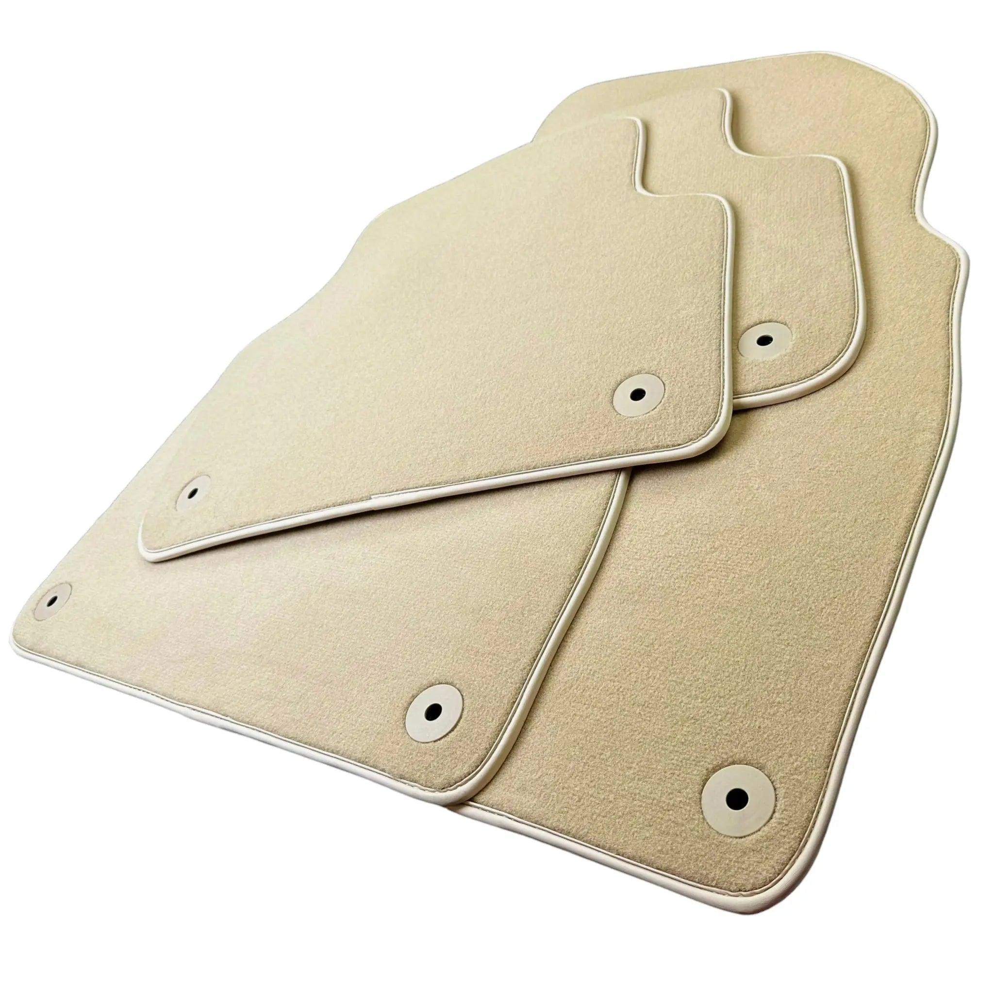 Beige Floor Mats For Bentley Flying Spur (2005-2013) - AutoWin