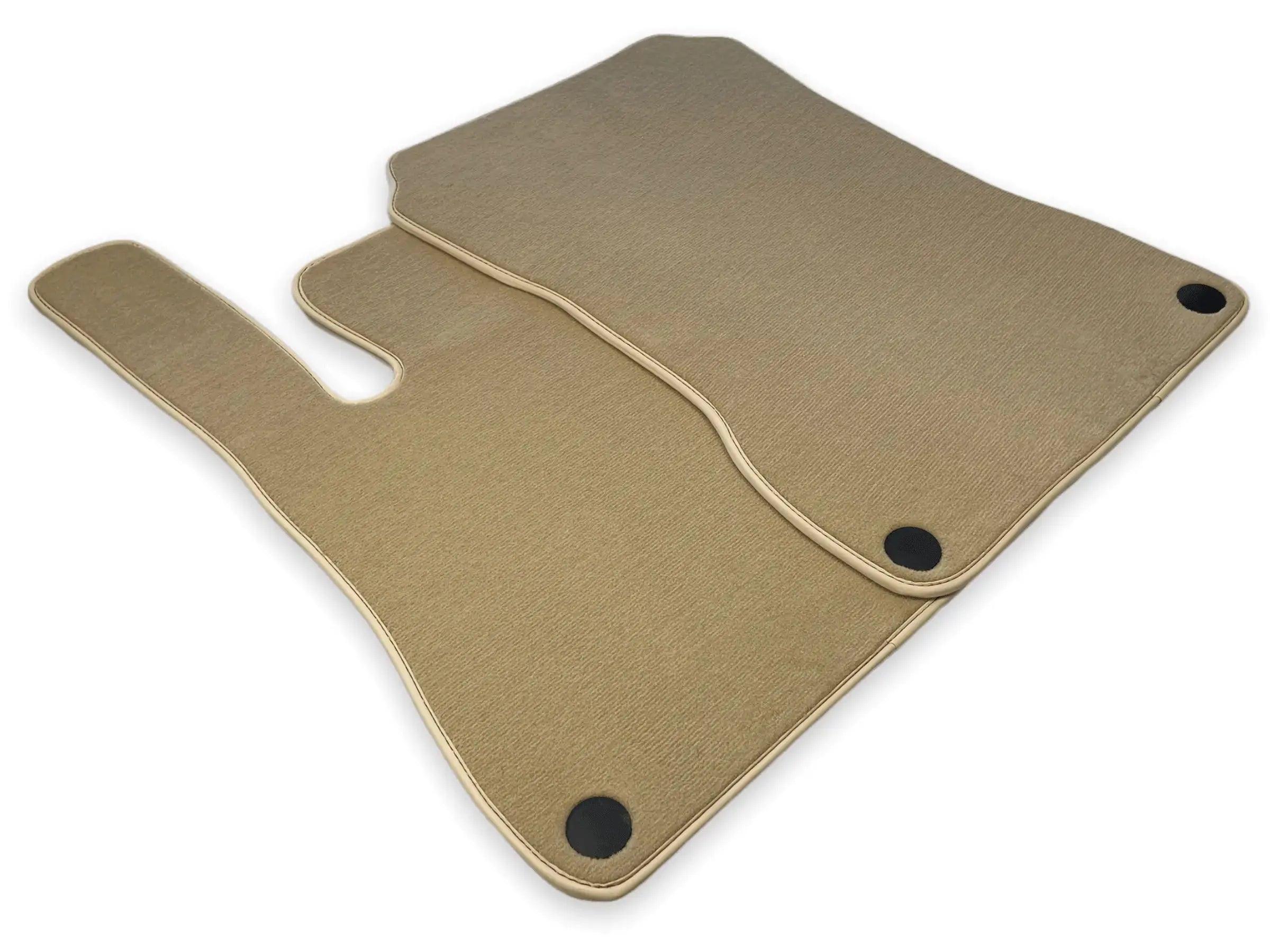 Beige Floor Mats For Mercedes-Benz SLK R170 (2000-2004) - AutoWin