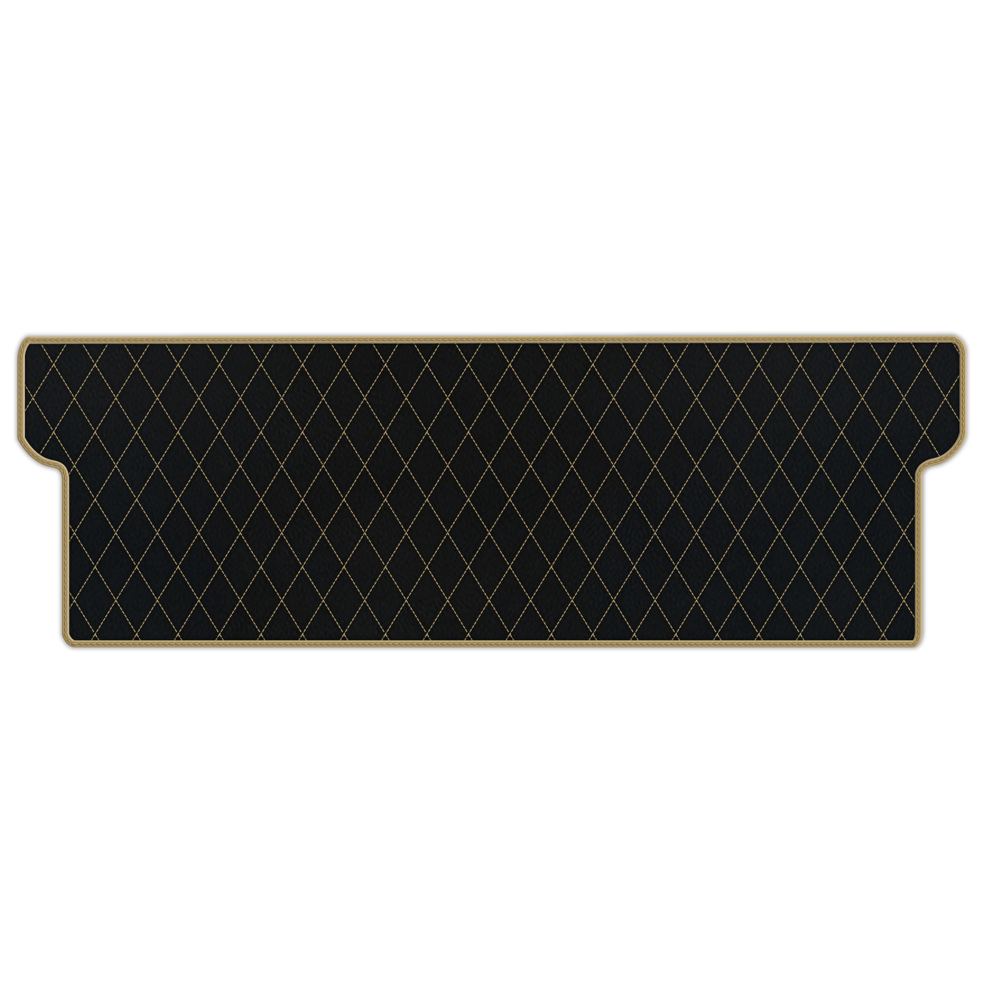 Tapis de voiture en cuir personnalisable avec motif en diamant unique pour Ferrari Dino GT4 (1973-1979) - AutoWin