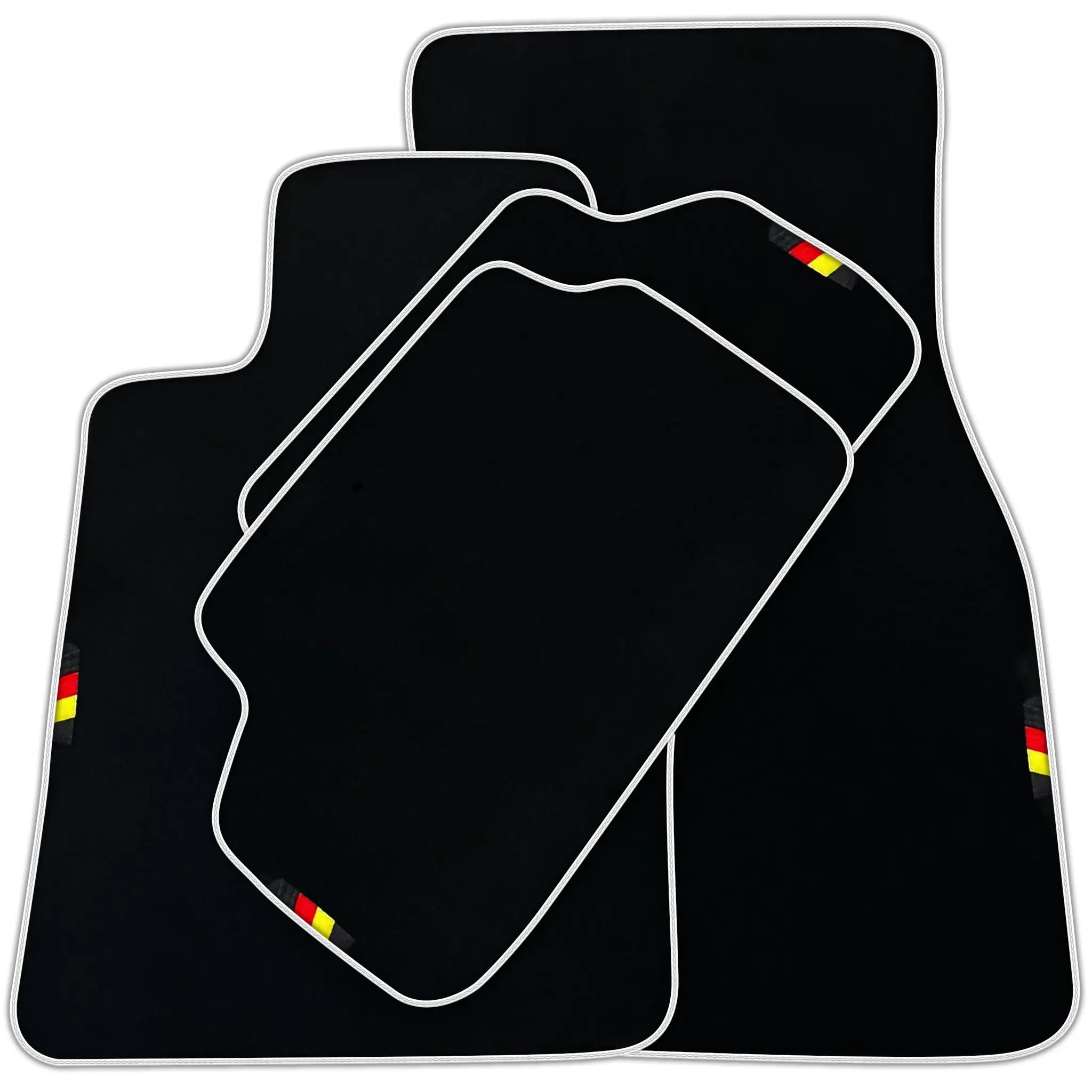 Black Floor Mats For BMW M3 F80 Series Germany Edition AutoWin Brand | Various Trim Colors