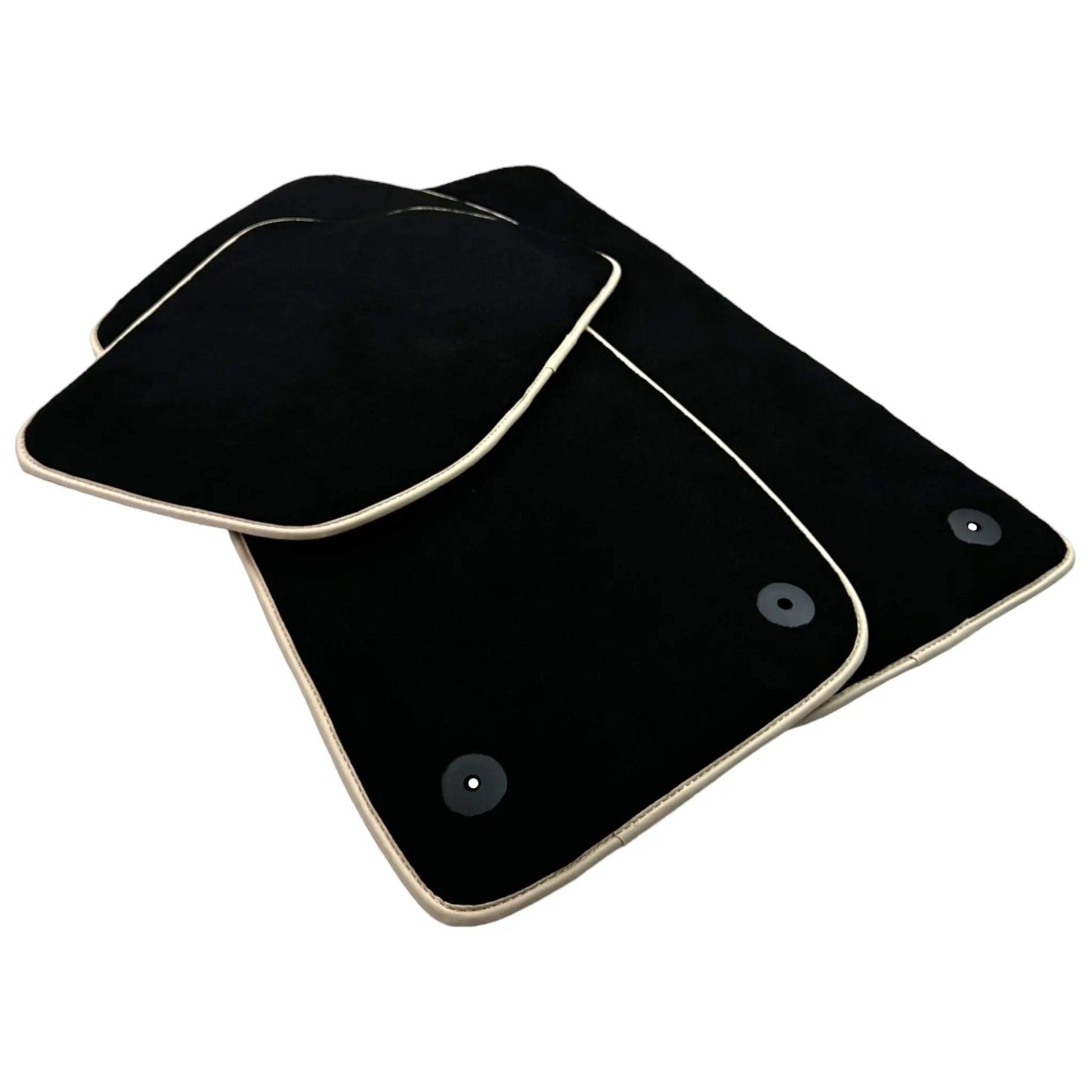 Black Floor Mats For Bentley Continental GTC Convertible (2018–2023) - AutoWin