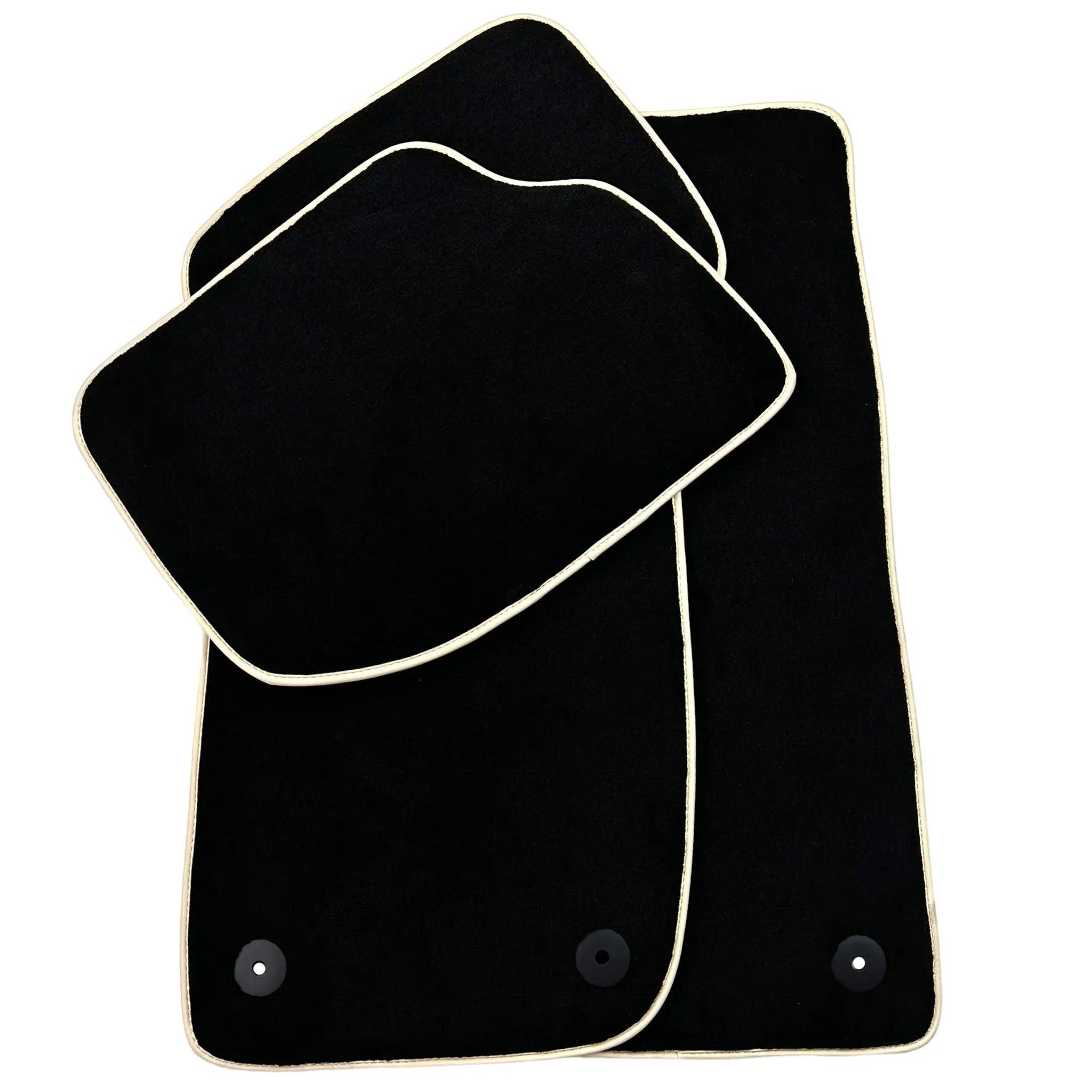 Black Floor Mats For Bentley Continental GTC Convertible (2018–2023) - AutoWin