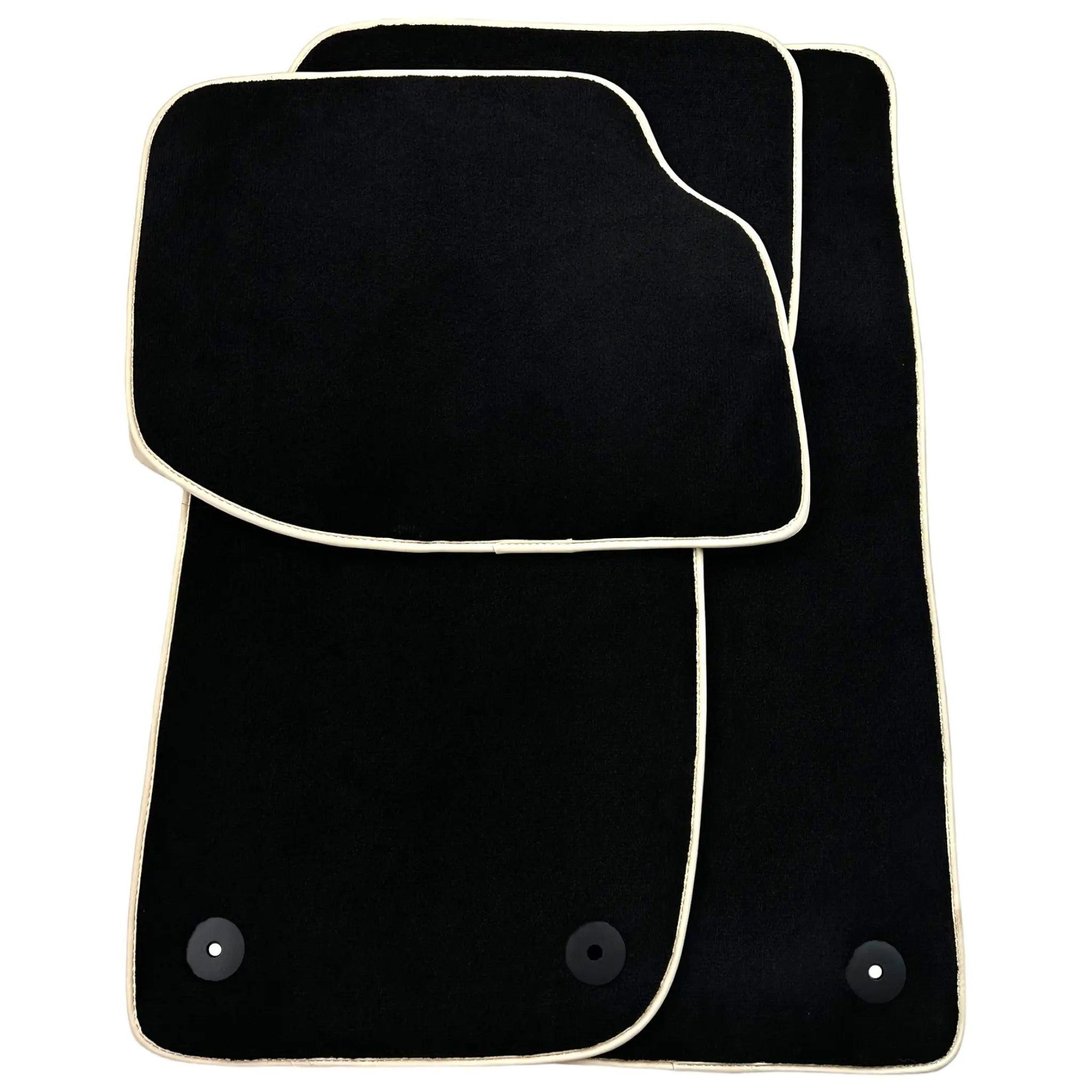 Black Floor Mats For Bentley Continental GTC Convertible (2018–2023) - AutoWin