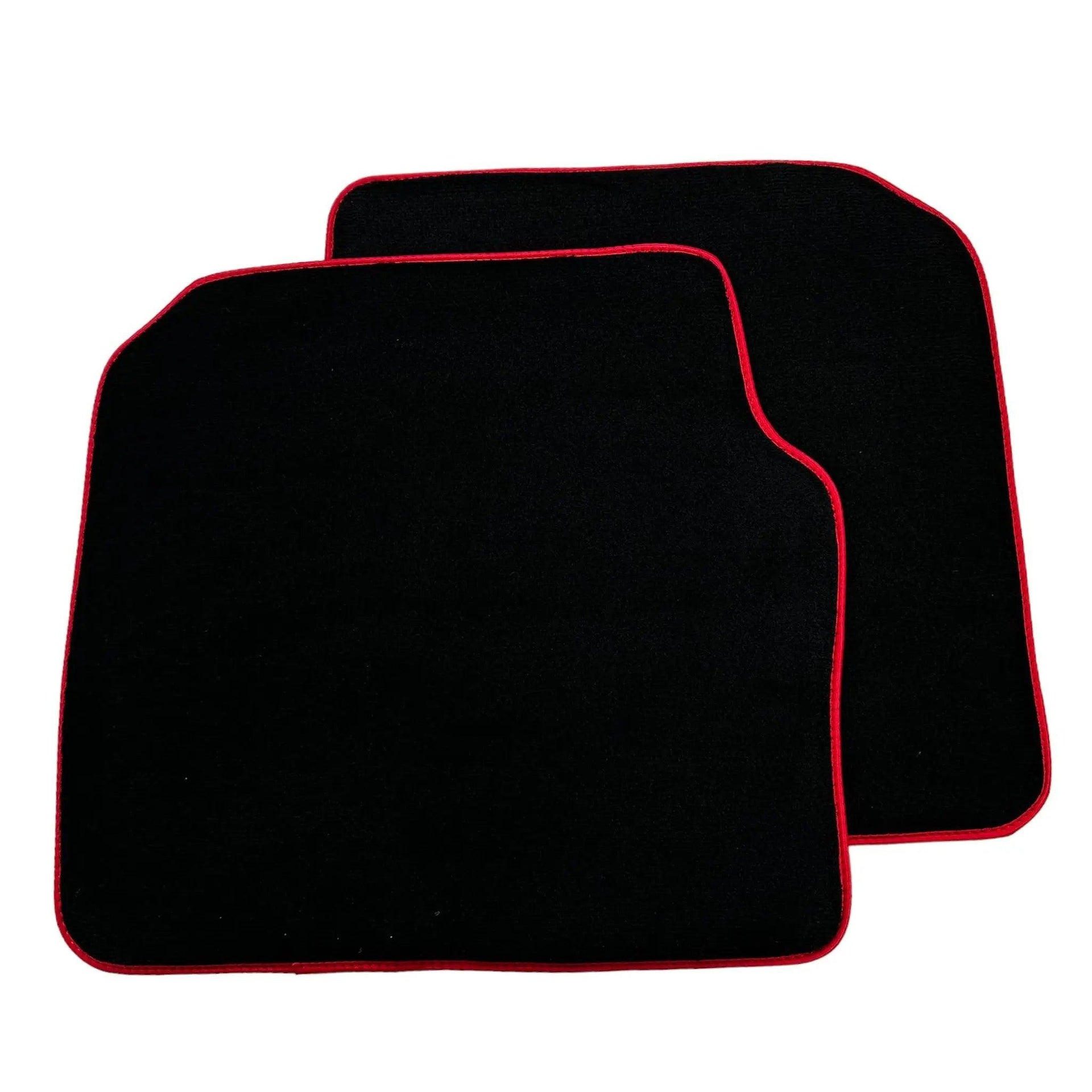 Black Floor Mats For Honda Accord (1990-1993) - AutoWin