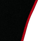 Black Floor Mats for Porsche Cayenne (2010-2018) ER56 Design - AutoWin