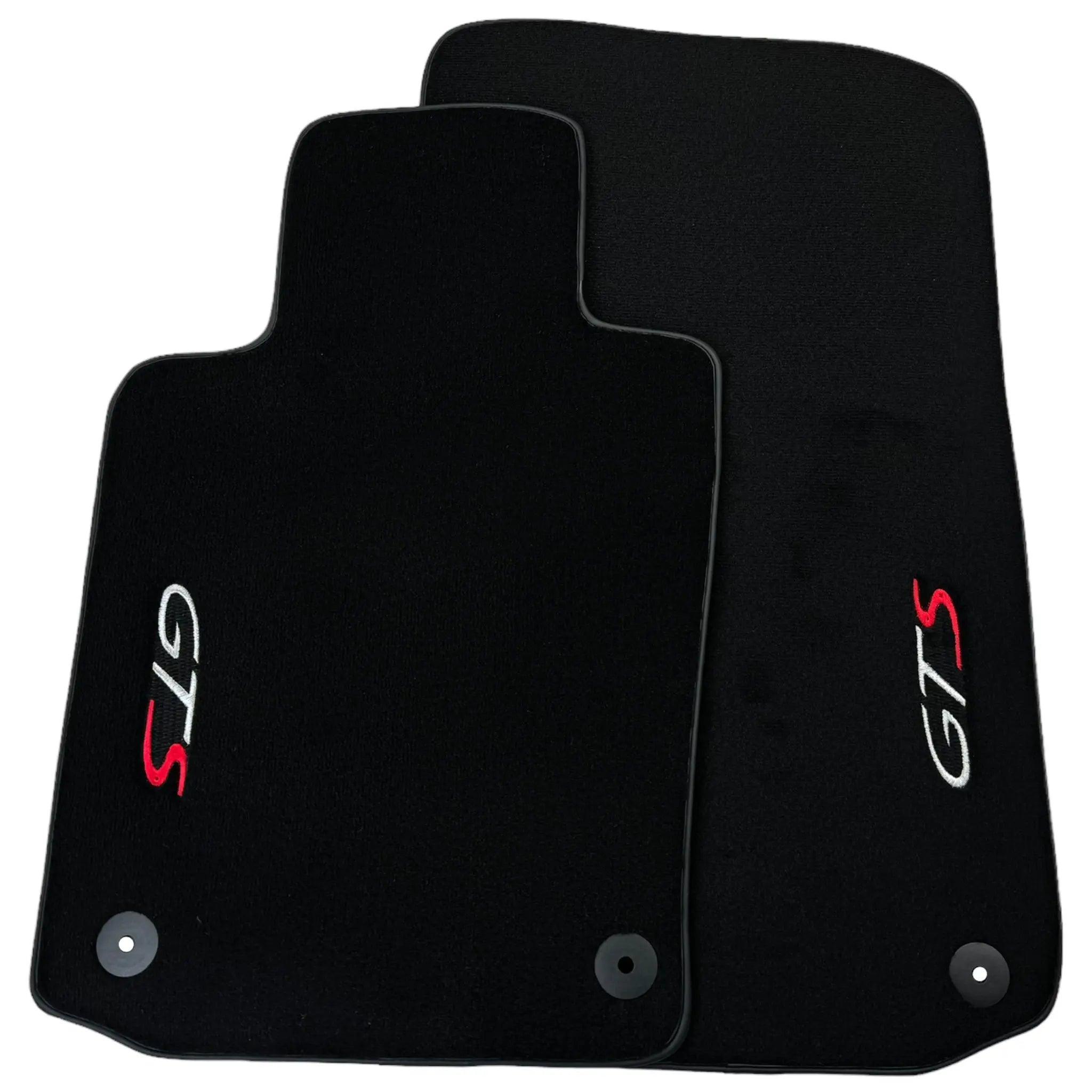 Black Floor Mats for Porsche Panamera (2009-2016) - AutoWin