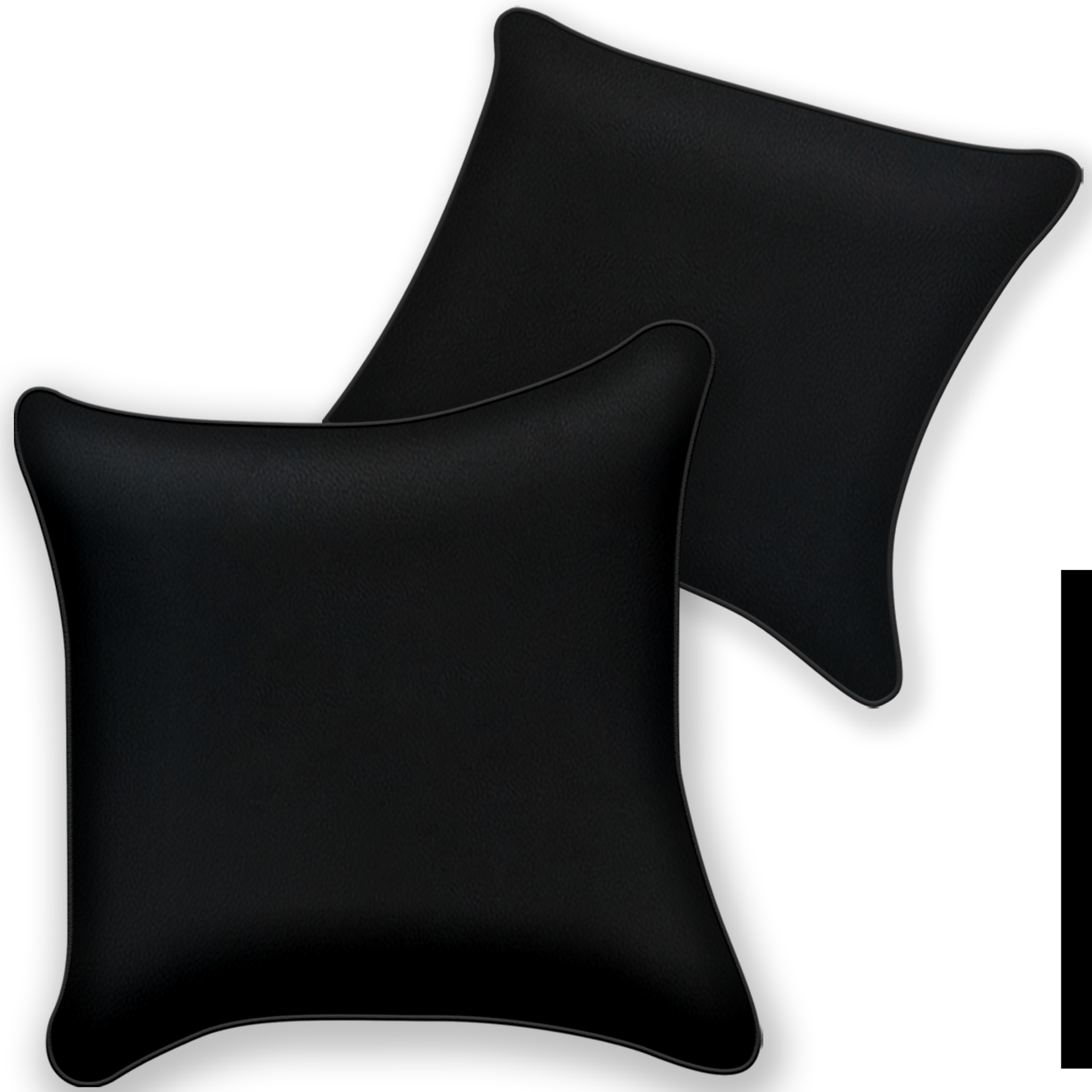 Premium Black Leather Floor Mats for Ferrari California | Full Set