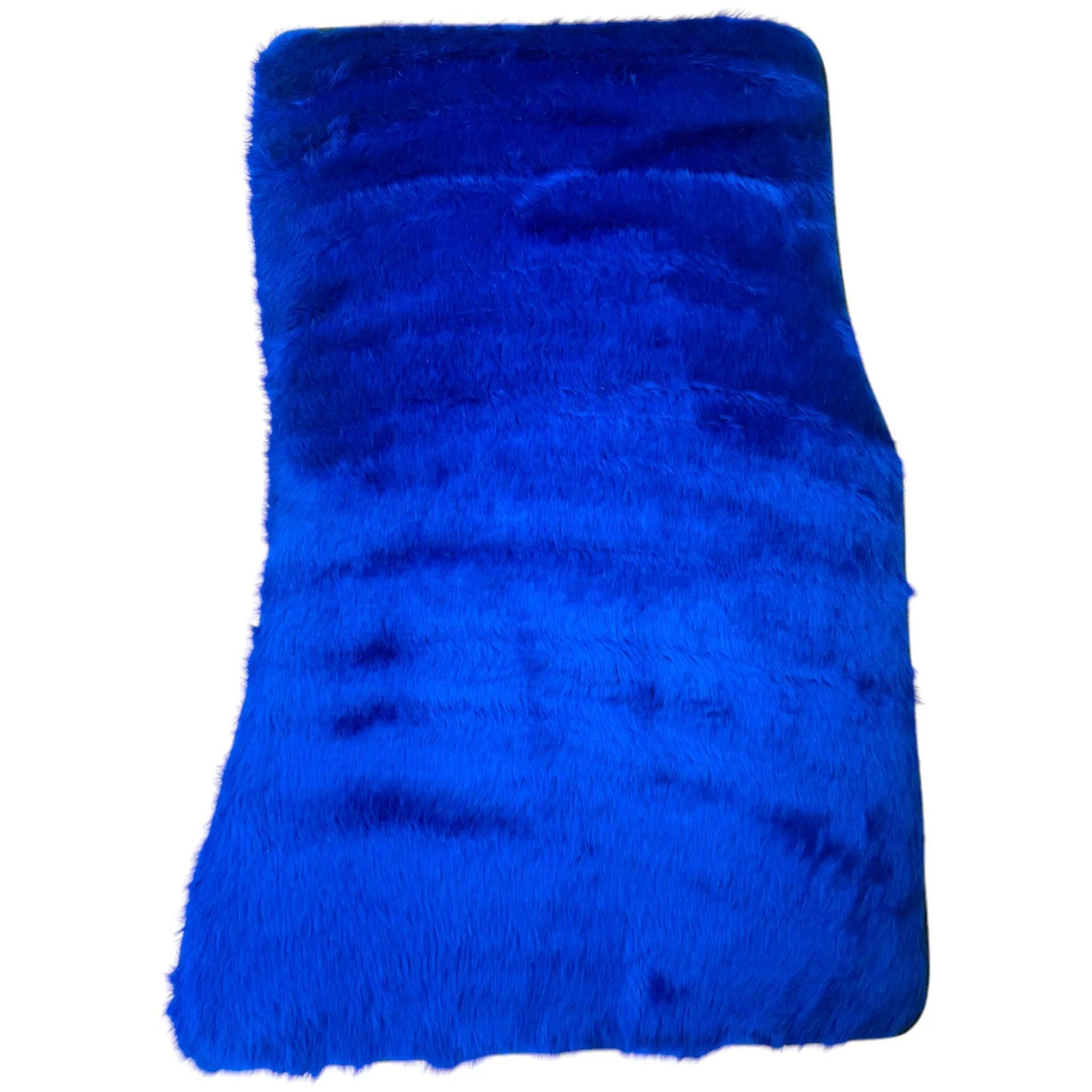 Blue Sheepskin Floor Mats for Rolls-Royce Cullinan (2018-2023) - AutoWin
