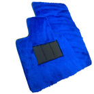Blue Sheepskin Floor Mats for Rolls-Royce Wraith (2013-2023) - AutoWin
