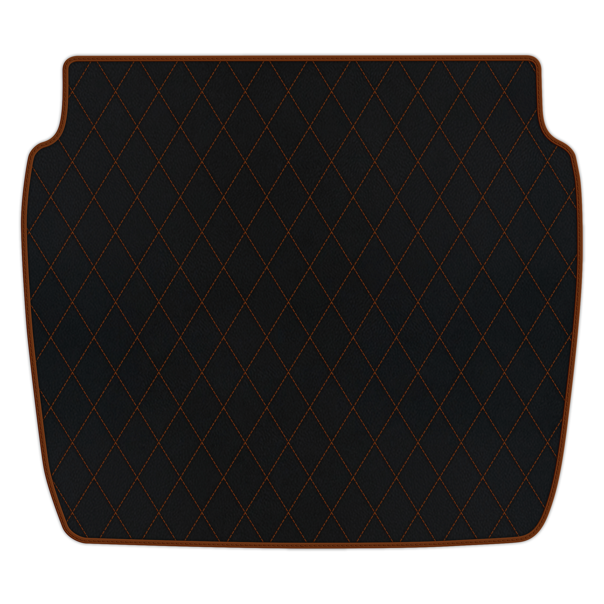 Custom Black Leather Floor Mats for Ferrari 612 Scaglietti (2005-2011)