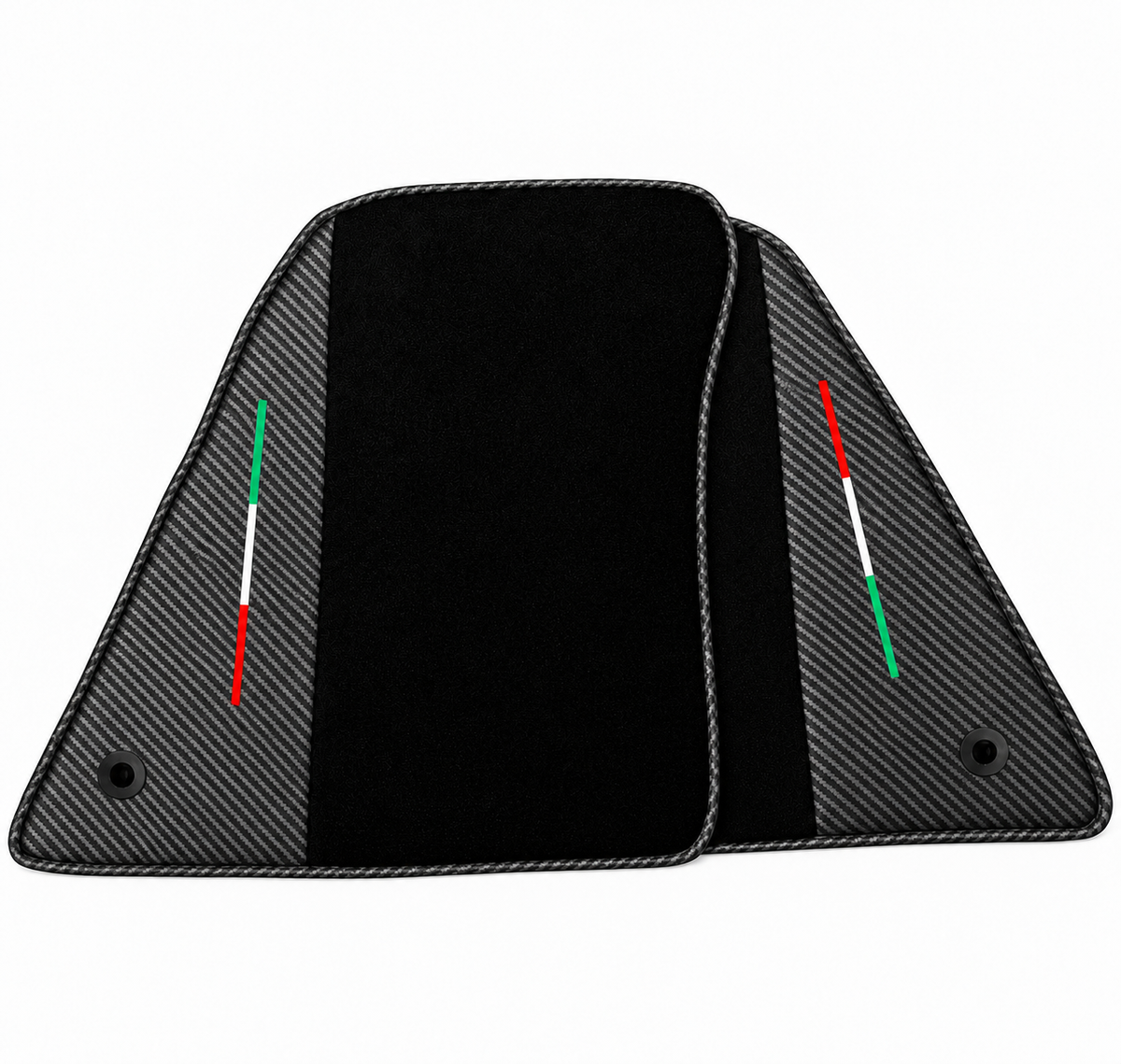 Tapis de voiture noirs pour Ferrari 849 Testarossa (2026-2027) avec cuir sur mesure
