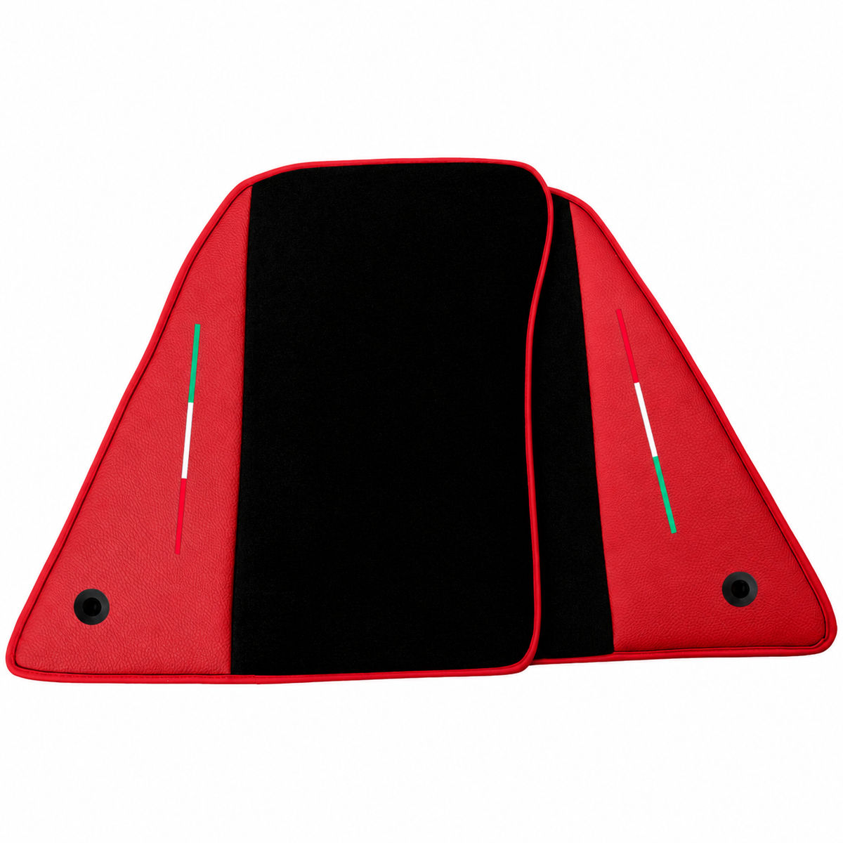 Tapis de voiture noirs pour Ferrari 849 Testarossa (2026-2027) avec cuir sur mesure