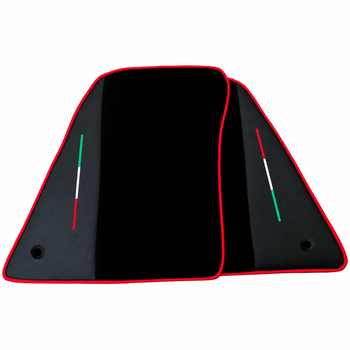 Tapis de voiture noirs pour Ferrari 849 Testarossa (2026-2027) avec cuir sur mesure