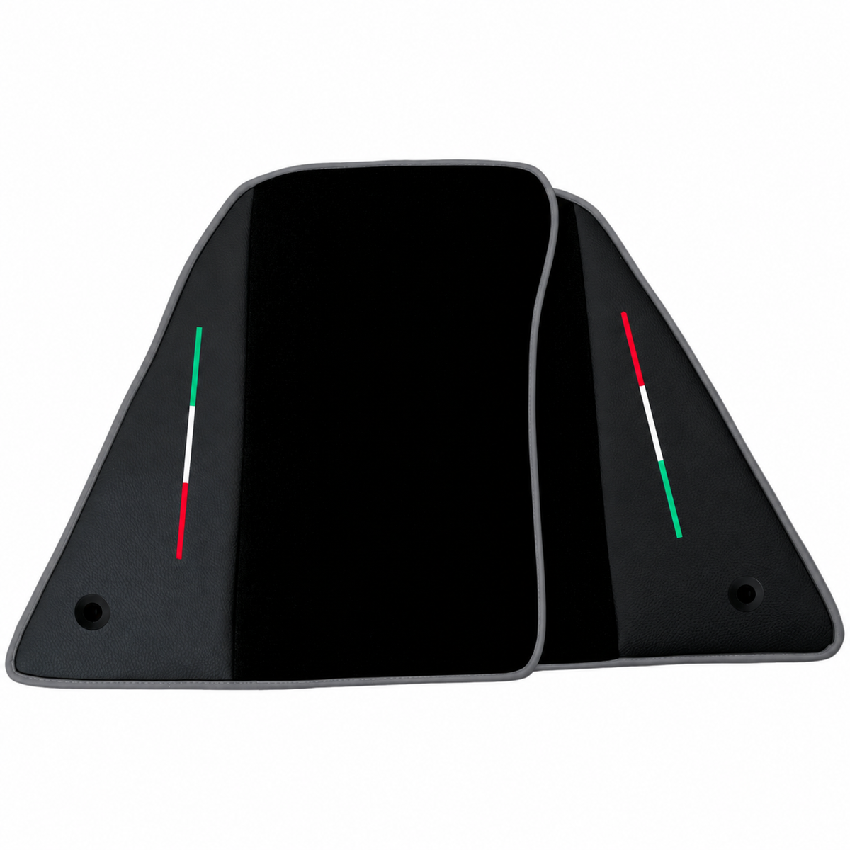 Tapis de voiture noirs pour Ferrari 849 Testarossa (2026-2027) avec cuir sur mesure