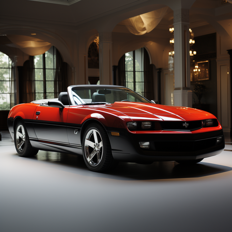 Tappetini Premium Autowin per Chevrolet Camaro quarta generazione (1992-2002)