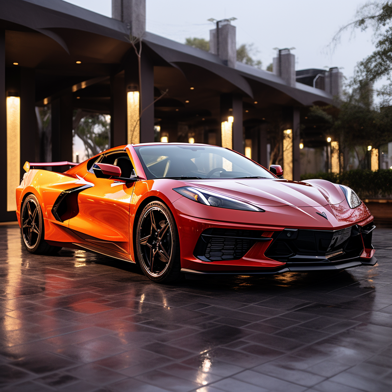 Collezione di tappetini Autowin per Chevrolet Corvette C8 Targa Top (2020-2022)