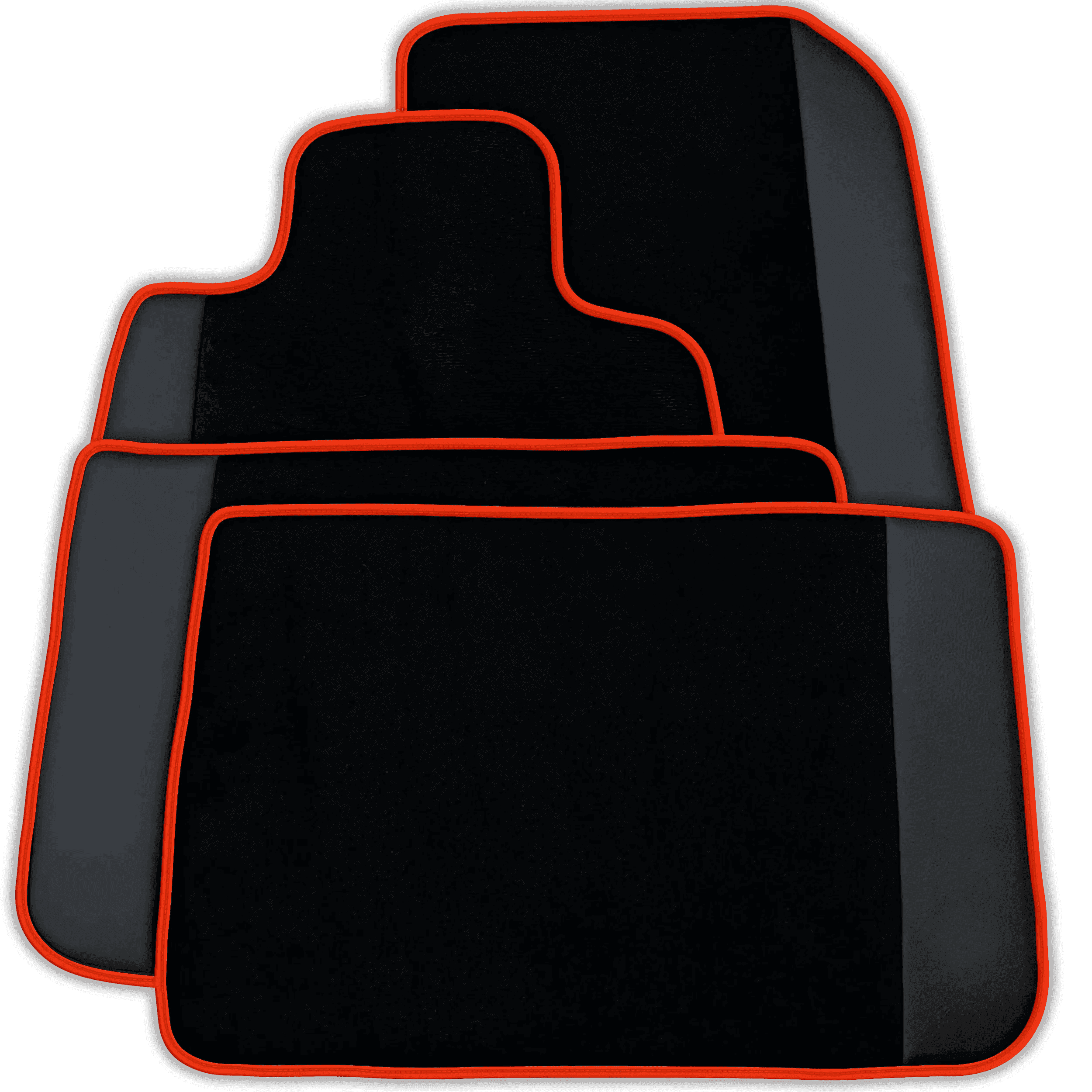 Custom Black Floor Mats for Rolls Royce Spectre (2023-2024) Various Trim Colors