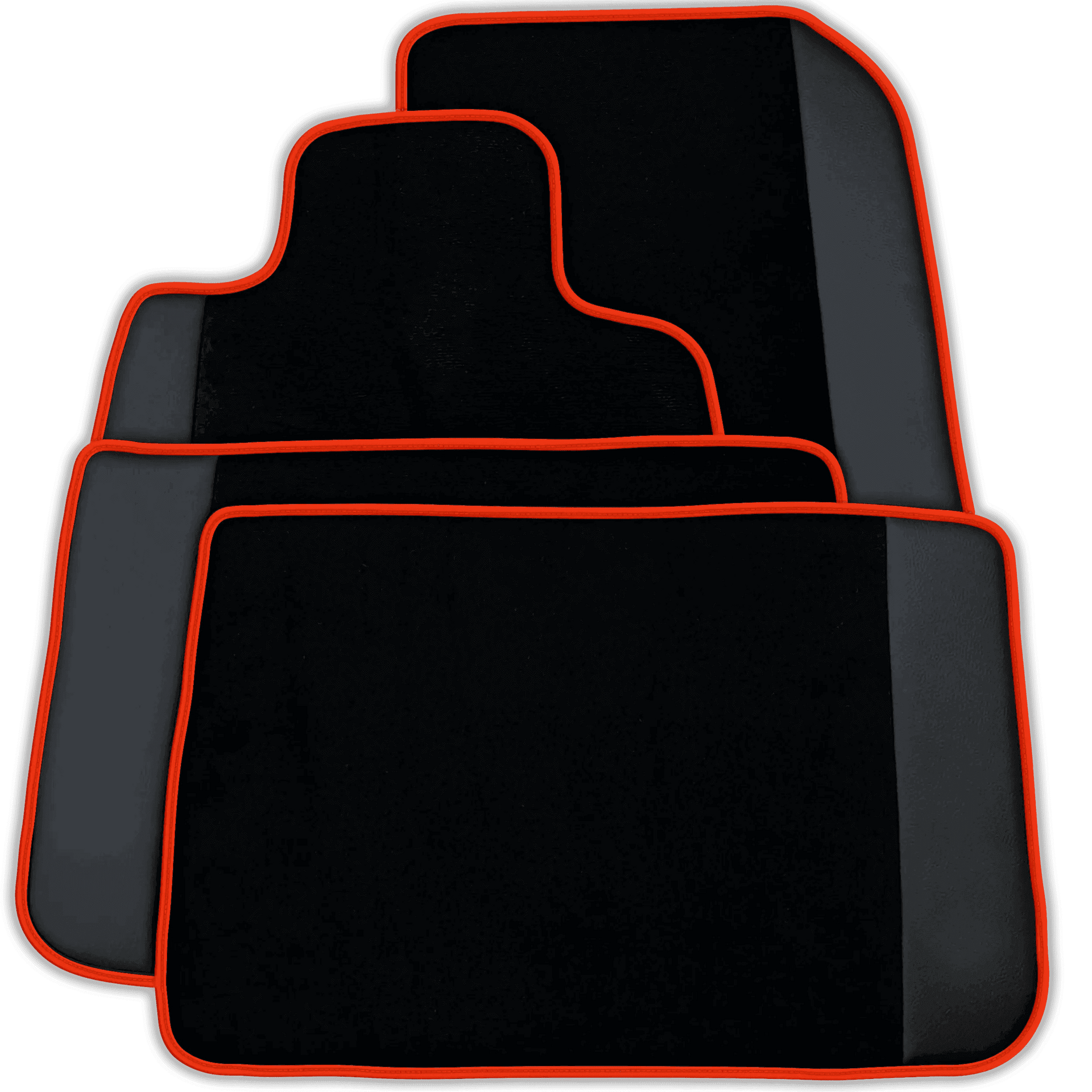 Custom Black Floor Mats for Rolls Royce Spectre (2023-2024) Various Trim Colors