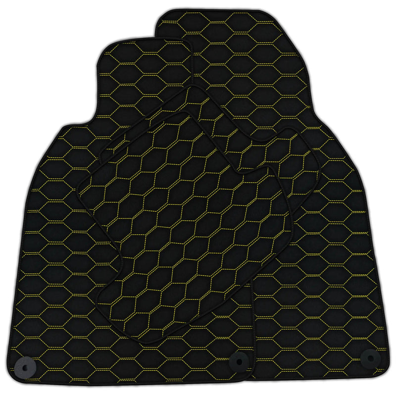 Tapis de voiture en cuir personnalisables avec motif Divario