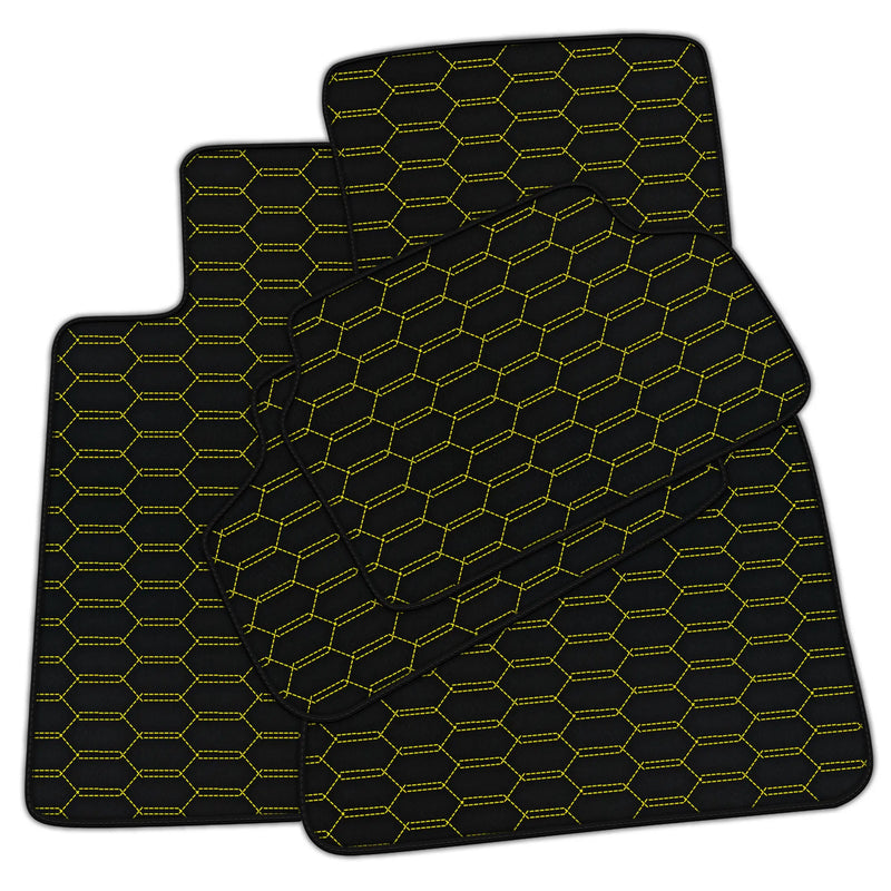 Tapis de voiture en cuir personnalisables avec motif
