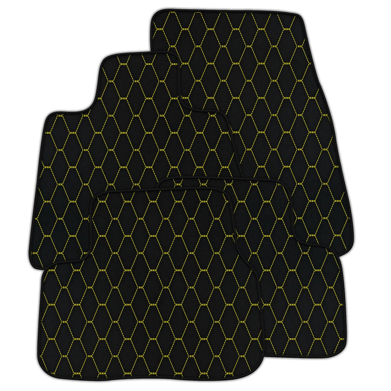 Tapis de voiture en cuir personnalisables avec motif