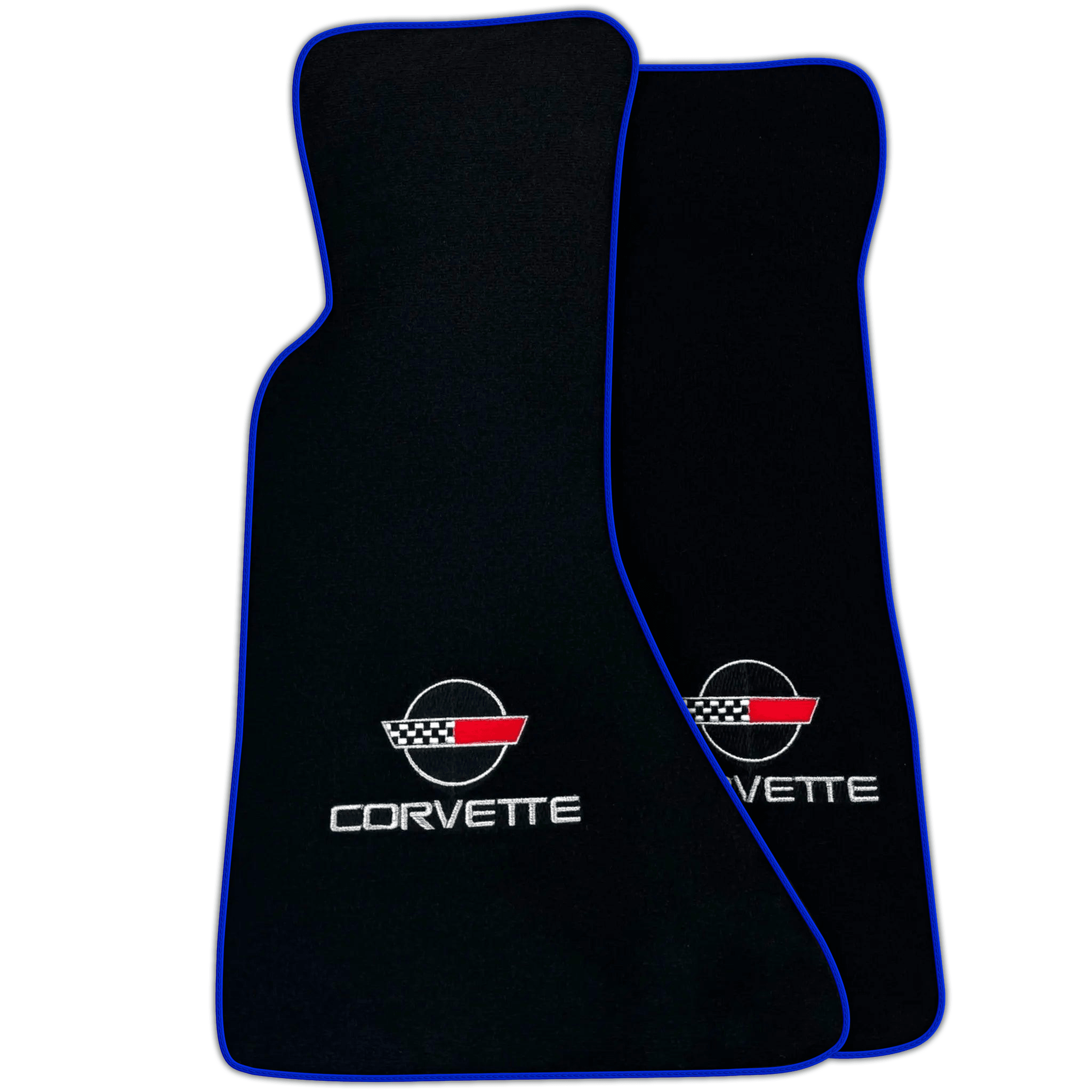 Black Floor Mats for Chevrolet Corvette C4 (1984-1996) | Various Trim Colors