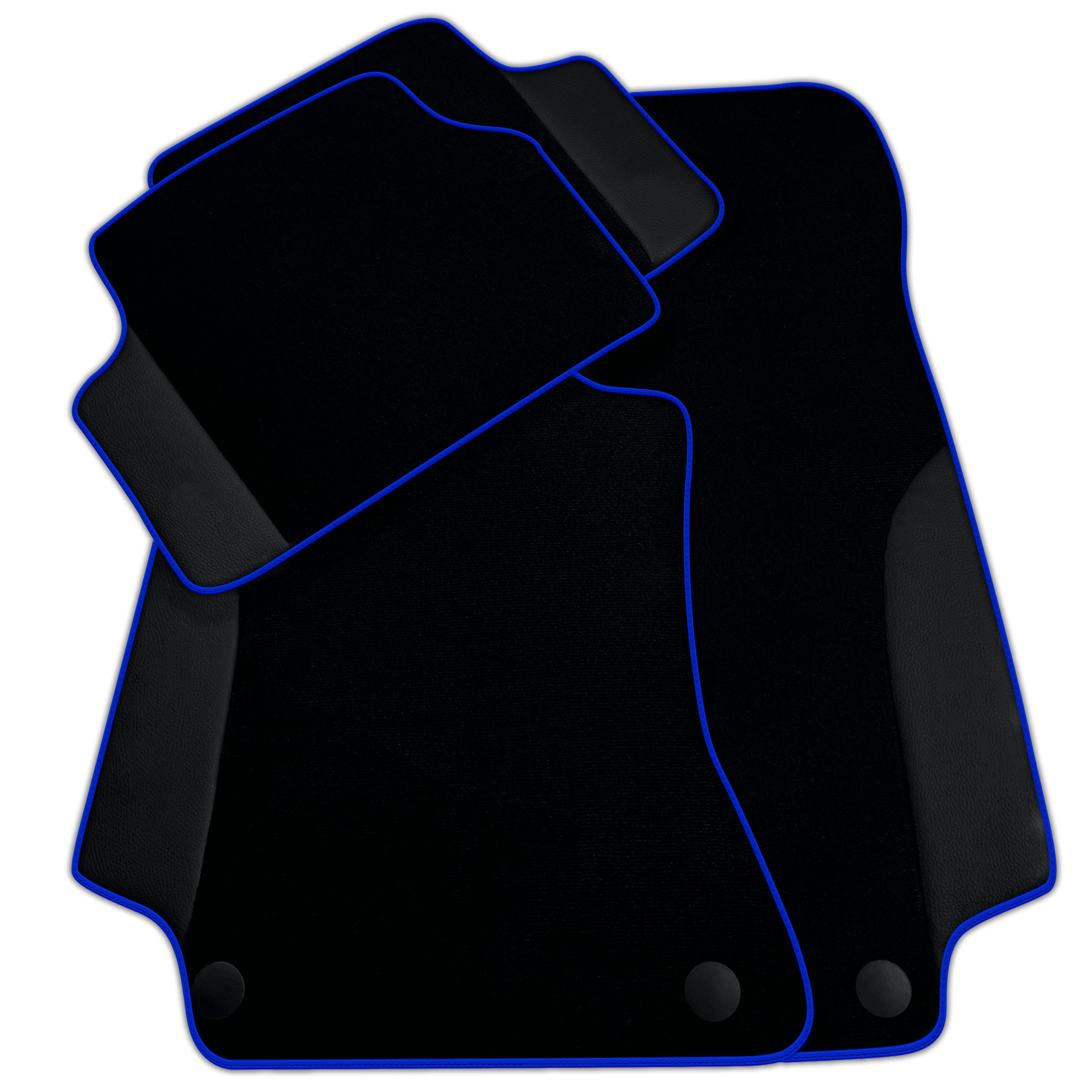 Customizable Black Floor Mats For Mercedes Benz EQS-Class X296 (2022-2023)