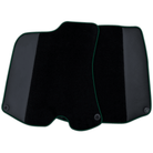 Custom Black Floor Mats For Ferrari Portofino (2018-2023) With Leather