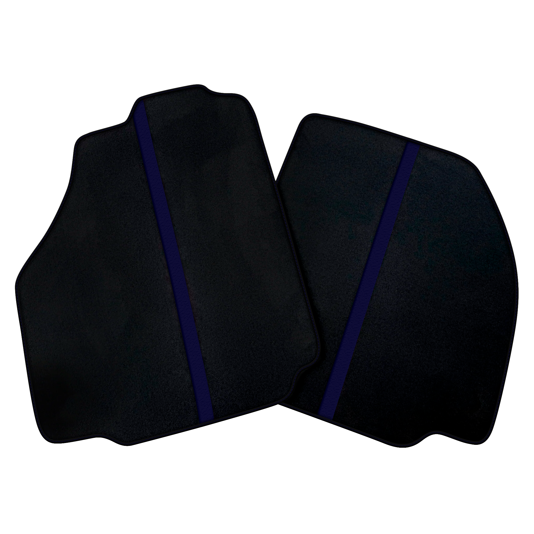 Black Car Floor Mats with Leather Line for Ferrari 458 Italia (2009-2015) | Various Colors
