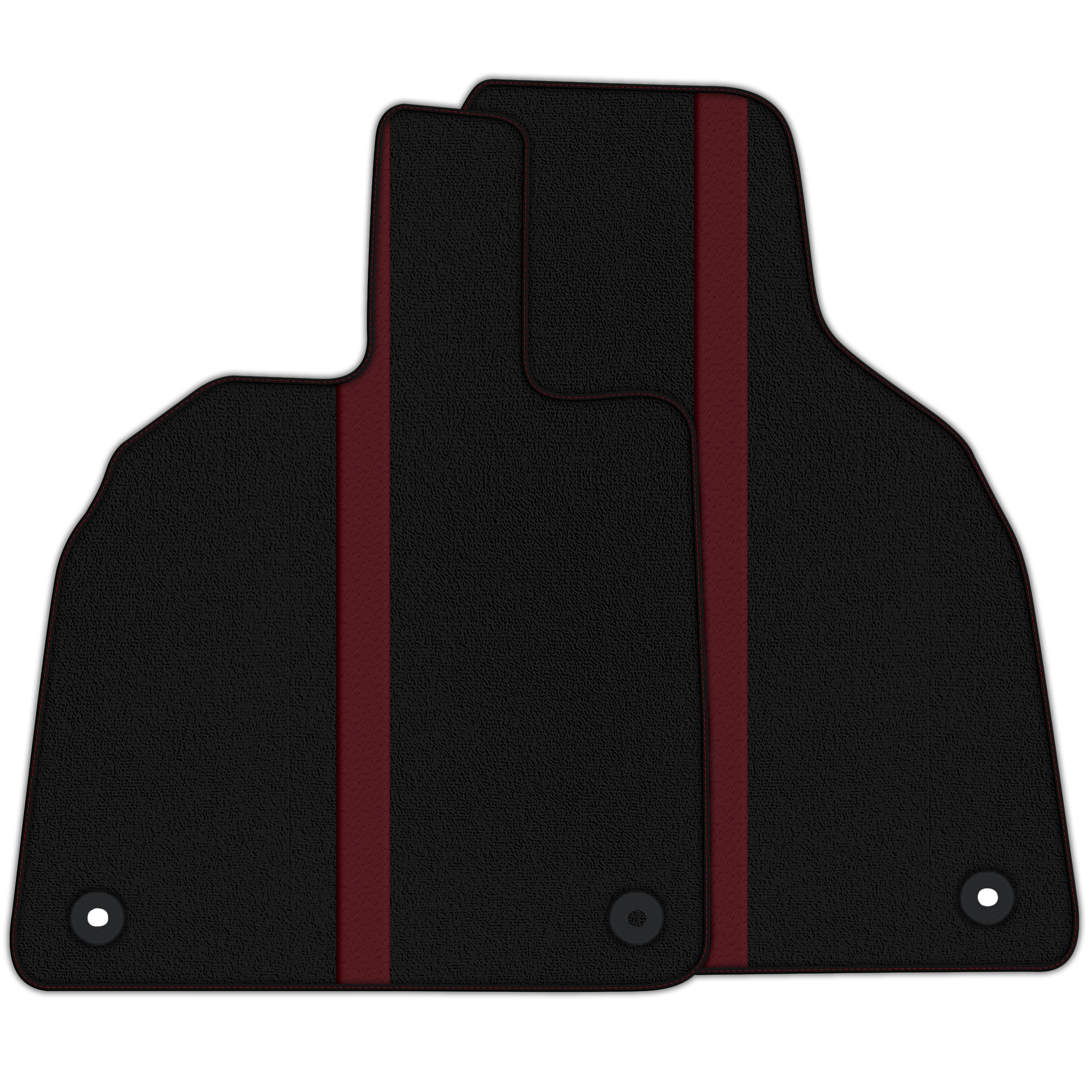 Custom Black Floor Mats for Lamborghini Revuelto (2024-2025)