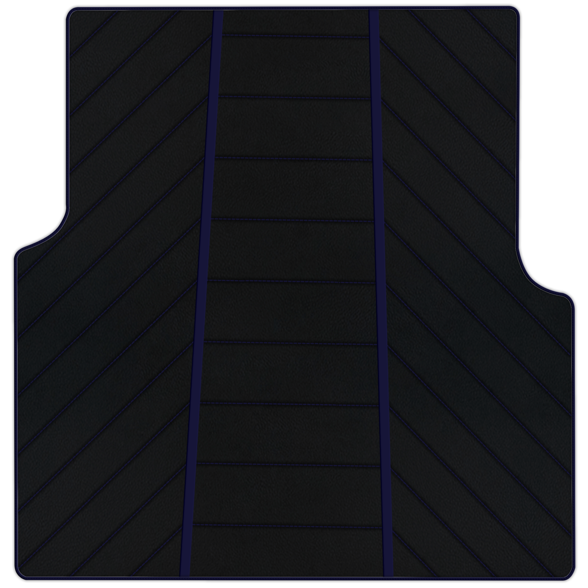 Luxury Black Leather Floor Mats for Rolls Royce Dawn 2016-2023