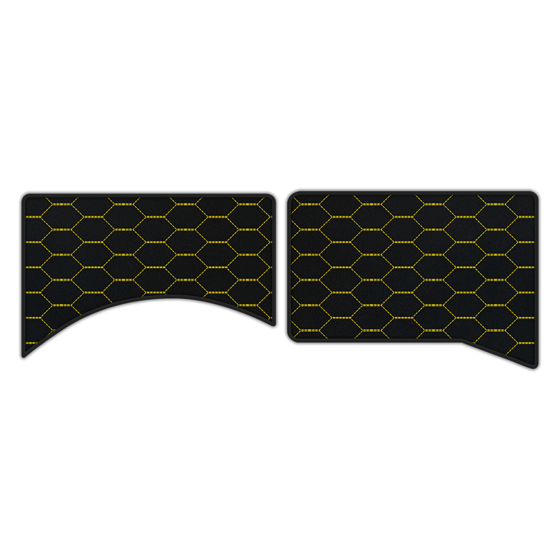 Customizable Leather Floor Mats with Divario Pattern for Ferrari Daytona SP3 (2022–2025)