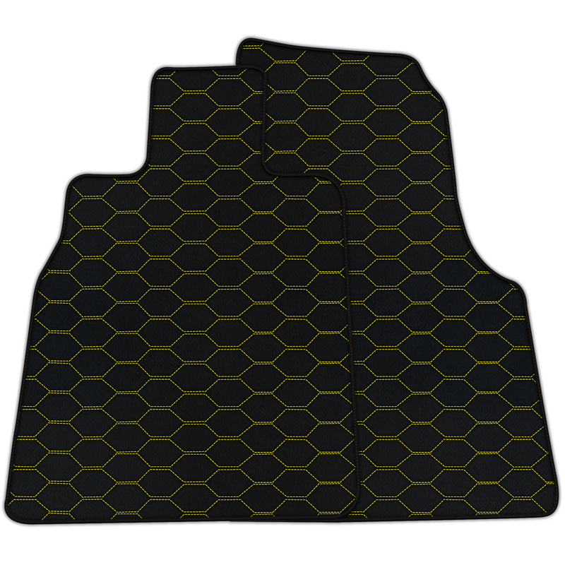 Tapis de voiture en cuir personnalisables avec motif Divario pour Chevrolet Corvette C8 (2020-2024)