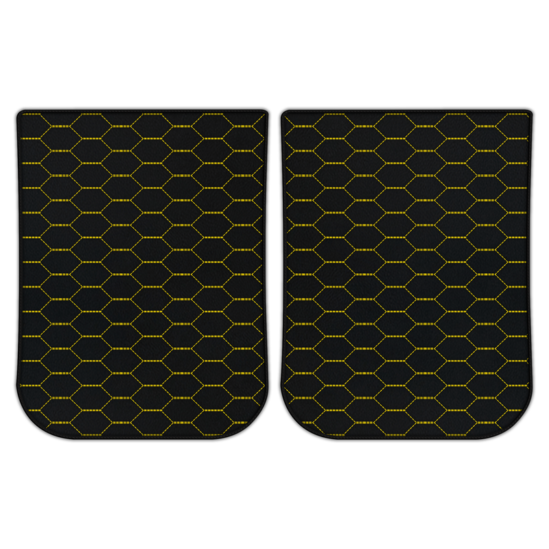 Customizable Leather Floor Mats with Divario Pattern for Ferrari LaFerrari (2013-2018)
