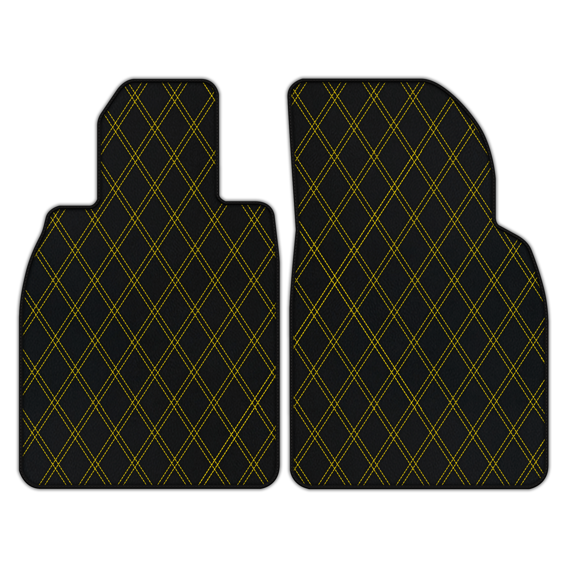 Customizable Leather Floor Mats for Porsche 718 Boxster (2016-2023)