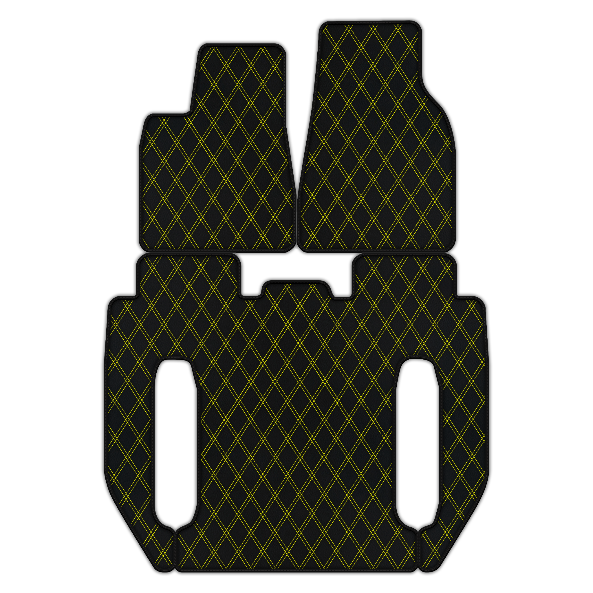 Custom Leather Floor Mats for Tesla Model X (2016-2025)